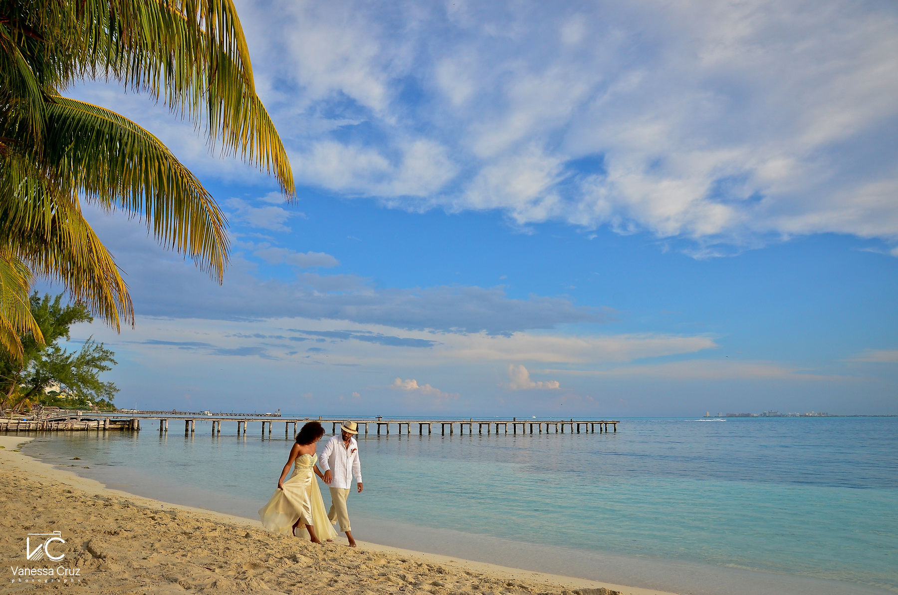 Destination Wedding Playa Lancheros Isla Mujeres Mexico