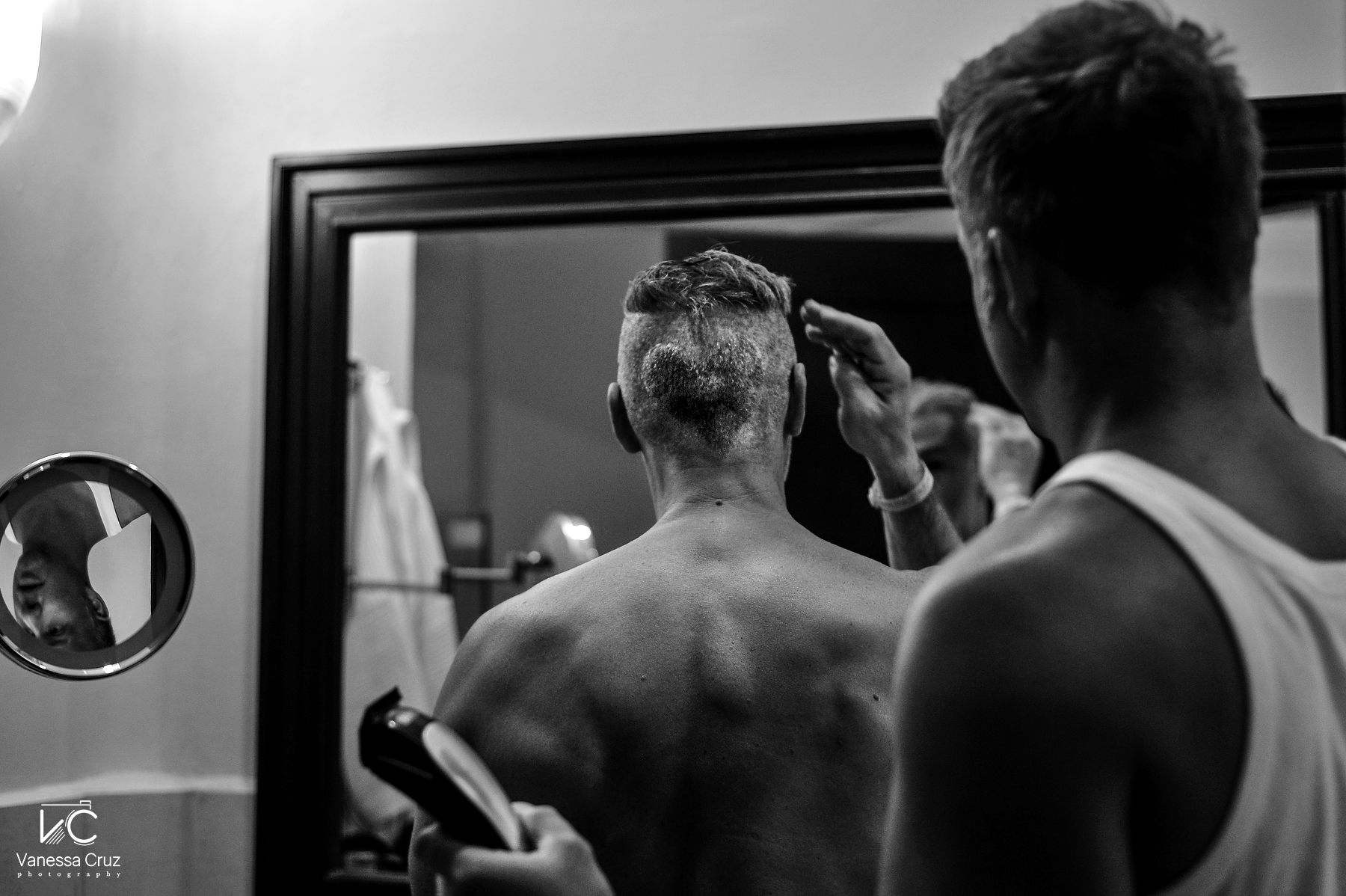 Groom getting ready  Royal Playa del Carmen Mexico