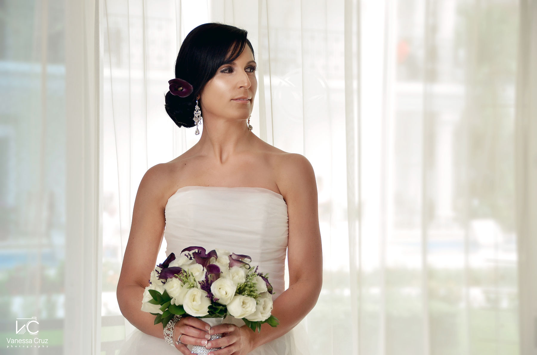 Bride portrait  Royal Playa del Carmen Mexico