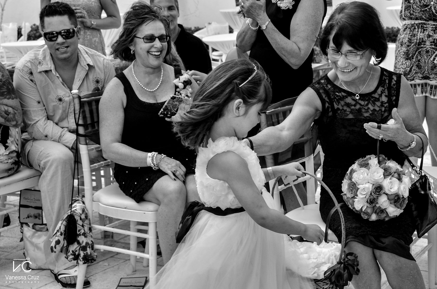 Flower girl  Destination Wedding Royal Playa del Carmen Mexico