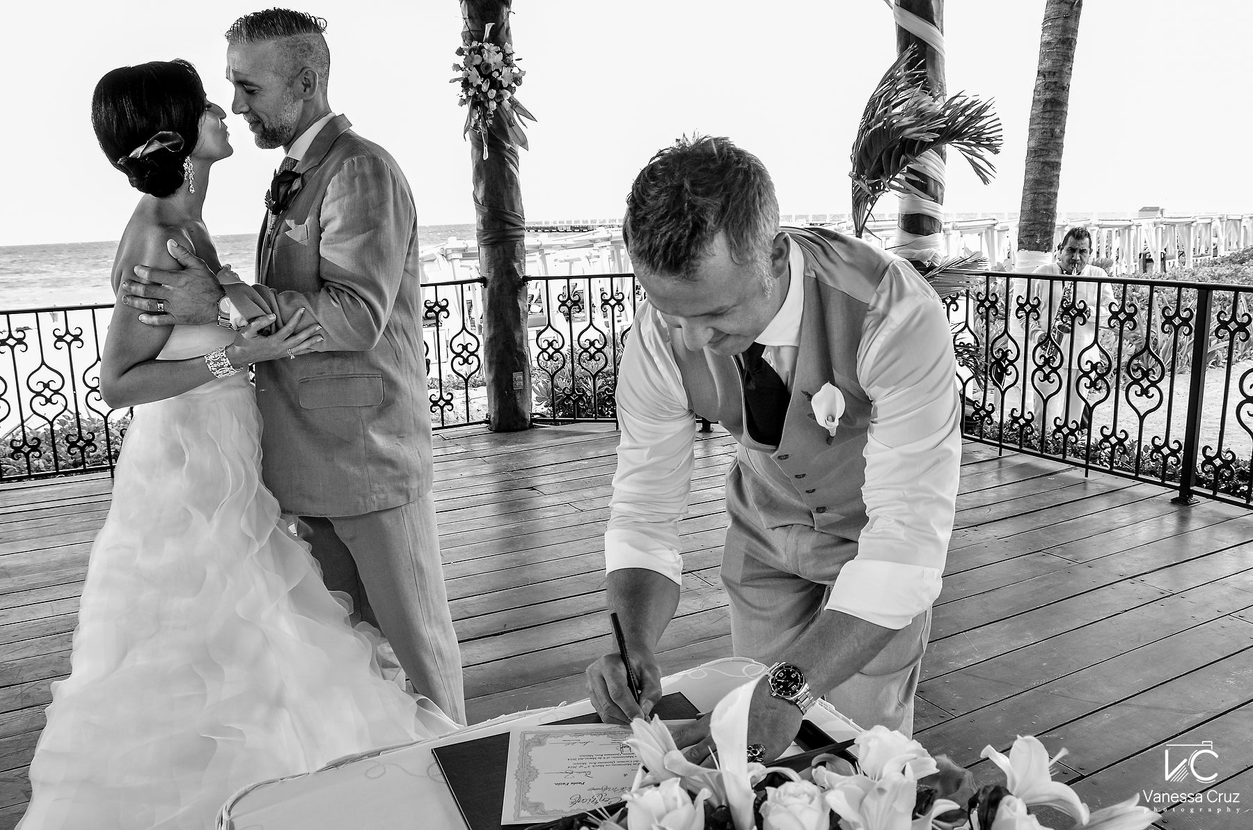 Best man Wedding Royal Playa del Carmen Mexico