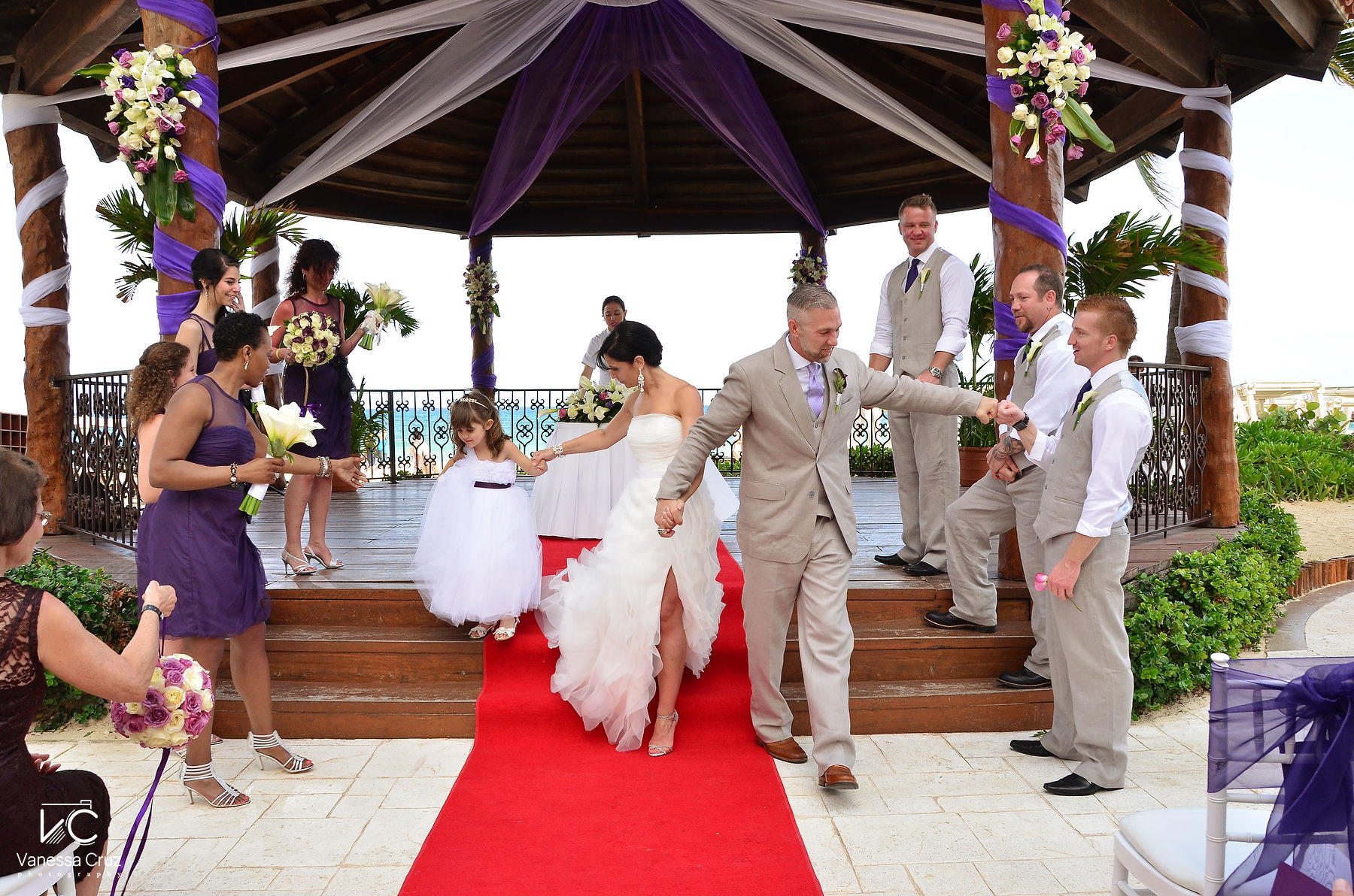 Just married  Royal Playa del Carmen Mexico