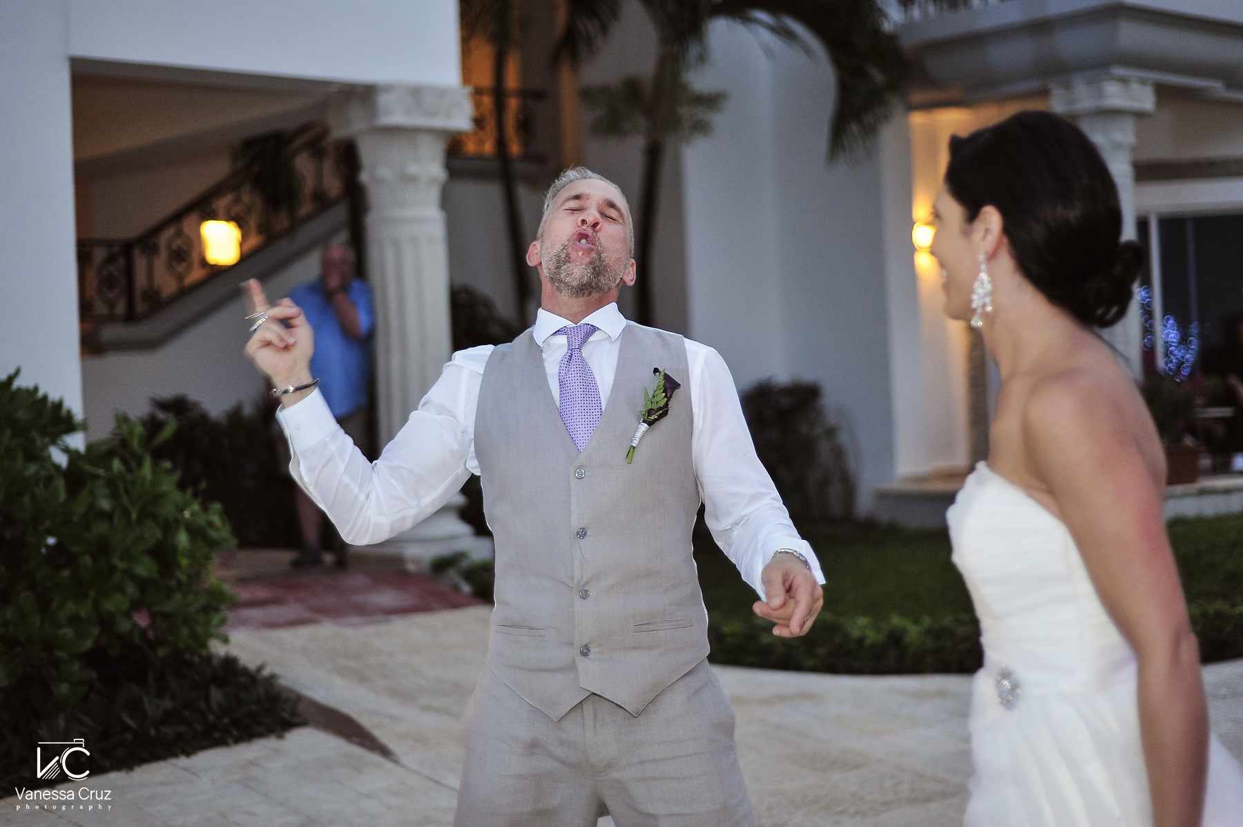 Groom rockstar  Royal Playa del Carmen Mexico