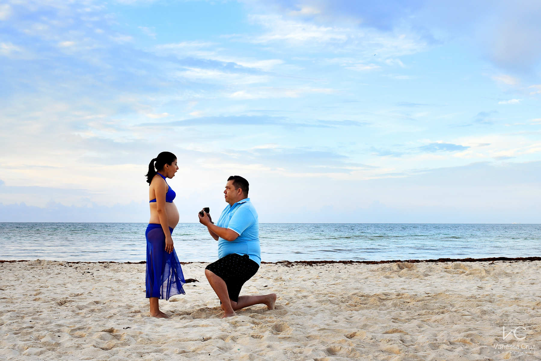 Surprise Wedding Proposal Playa del Carmen Mexico