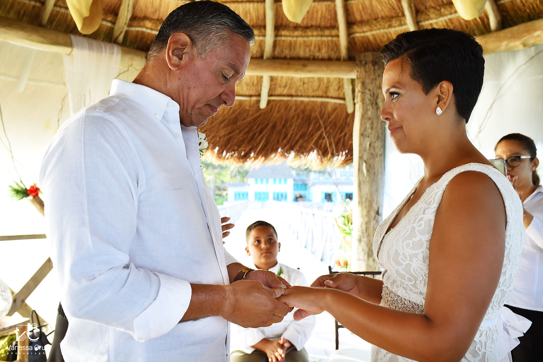Exchange Wedding Rings Vidanta Mayan Palace Riviera Maya Mexico