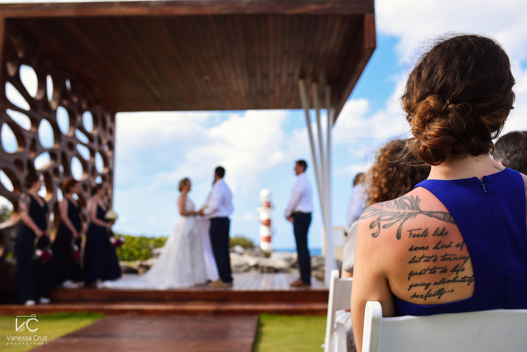 guest poem Lighthouse Destination Wedding Hyatt Ziva Cancun Mexico