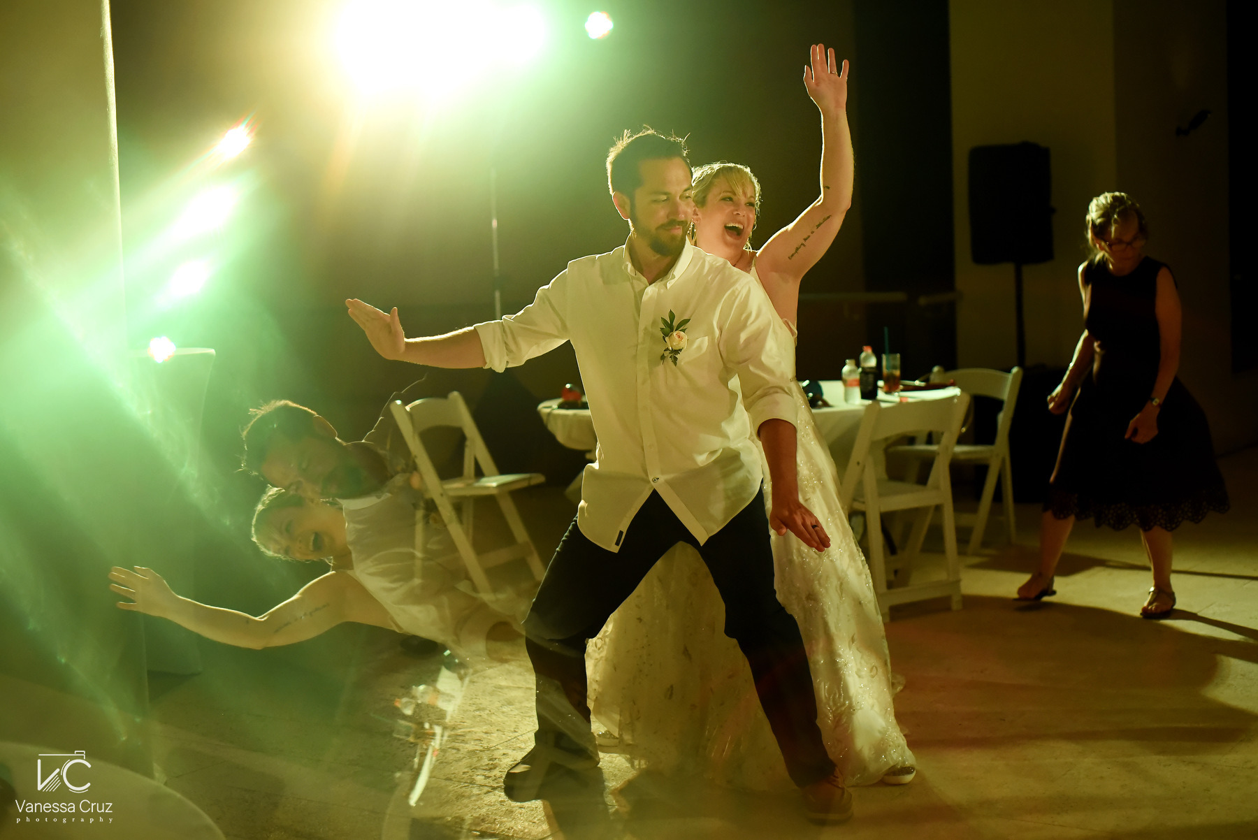 bride and groom dance Hyatt Ziva Cancun Mexico
