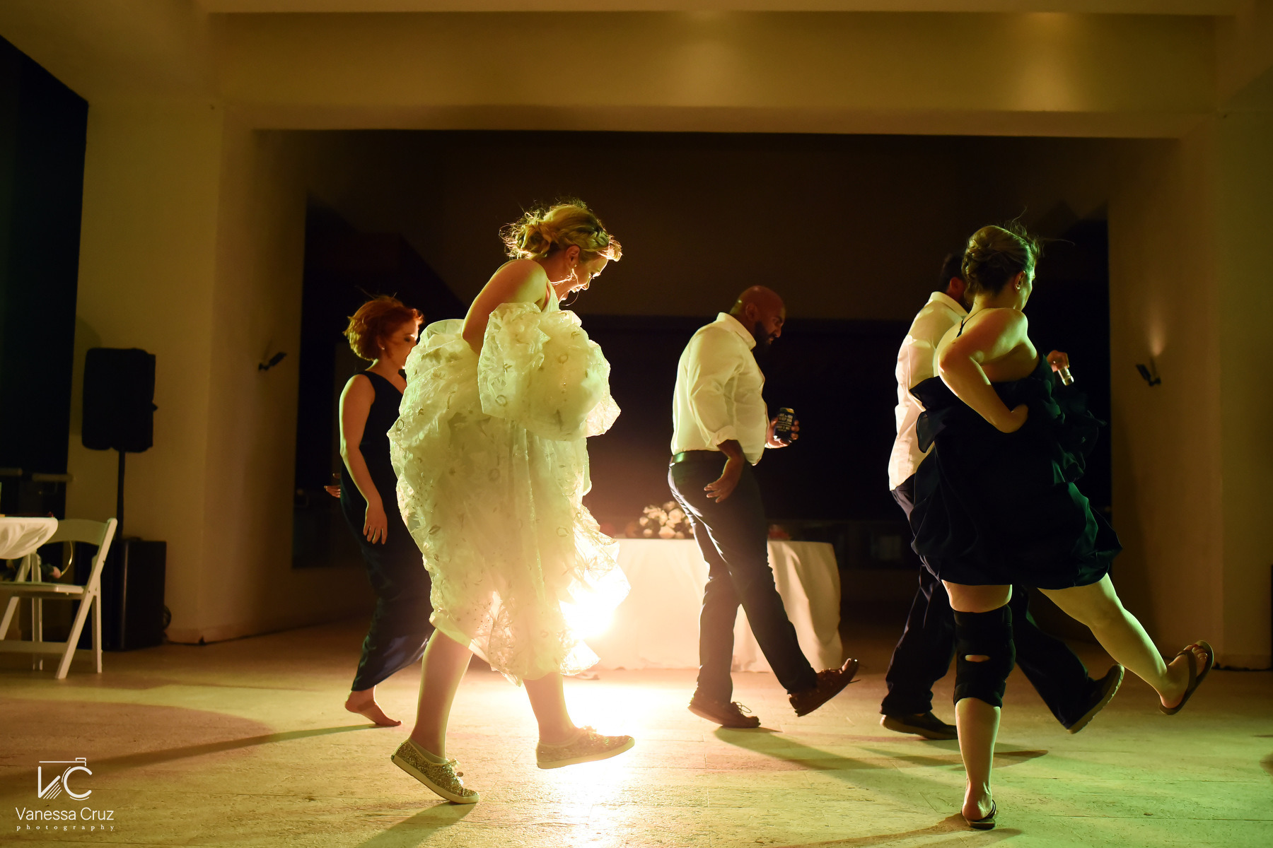 choreography bride and bridesmaids dance Hyatt Ziva Cancun Mexico